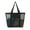 Black1, variant on Mesh Beach Bag with Zipper Large Capacity Beach Tote Foldable Design Waterproof Sand-proof Pool Bag with Pockets