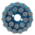 thumbnail image 3 of Weiler 85826 4" Nylox Disc Brush, Rectangular Filament, 80SC Fill, 7/8" Arbor Hole, Made in The USA, 3 of 3