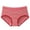 Red, variant on fatyb Women's Cotton Briefs Cotton Full Coverage Underwear Stretch Ladies Mid Rise Comfortable Panties