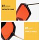 thumbnail image 4 of Gafas de sol polarizadas para hombres y mujeres Acabado mate Gafas de sol Lente de espejo Bloqueo UV Adepaton HMJM375-1, 4 of 5