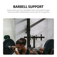thumbnail image 2 of LOVEVER 4Pcs Barbell Hanger Garage Gym Bar Wall Rack Barbell Mount Rack for Commercial Barbell Use, 2 of 8