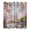 style-7, variant on Blossoming Paris Eiffel Tower 2 Panel Curtain Set, Watercolor Painting Window Treatment Living Room Bedroom Decor