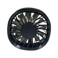 thumbnail image 2 of GROWTH TANK Car Cooling Air Fan Adjustable Speeds for RV Vehicle Backseat Dashboard Black, 2 of 9