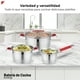 thumbnail image 2 of Bogner Batería De Cocina Acero Inoxidable 6 Piezas BCPS06SS, 2 of 9
