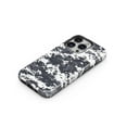 thumbnail image 3 of DesignSkinz Scratch-Resistant Hard Slim Case Compatible with iPhone 15 Plus (Compatible with MagSafe) - White and Gray Digital Camouflage, 3 of 9