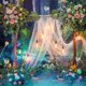 thumbnail image 3 of 10M mesa silla Swags Sheer Organza tela cumpleaños boda fiesta decoración hilo JAMW Sencillez, 3 of 5