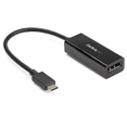 thumbnail image 1 of StarTech Adaptateur USB-C Mâle vers DisplayPort Femelle Thunderbolt 3 Compatible - Noir, 1 of 1