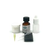 Plastex Plastic Repair Kits - Plastic Adhesive - Easily Glue, Repair or Remake Broken Plastic, Fiberglass, Wood & More! Small White Travel Kit #1801