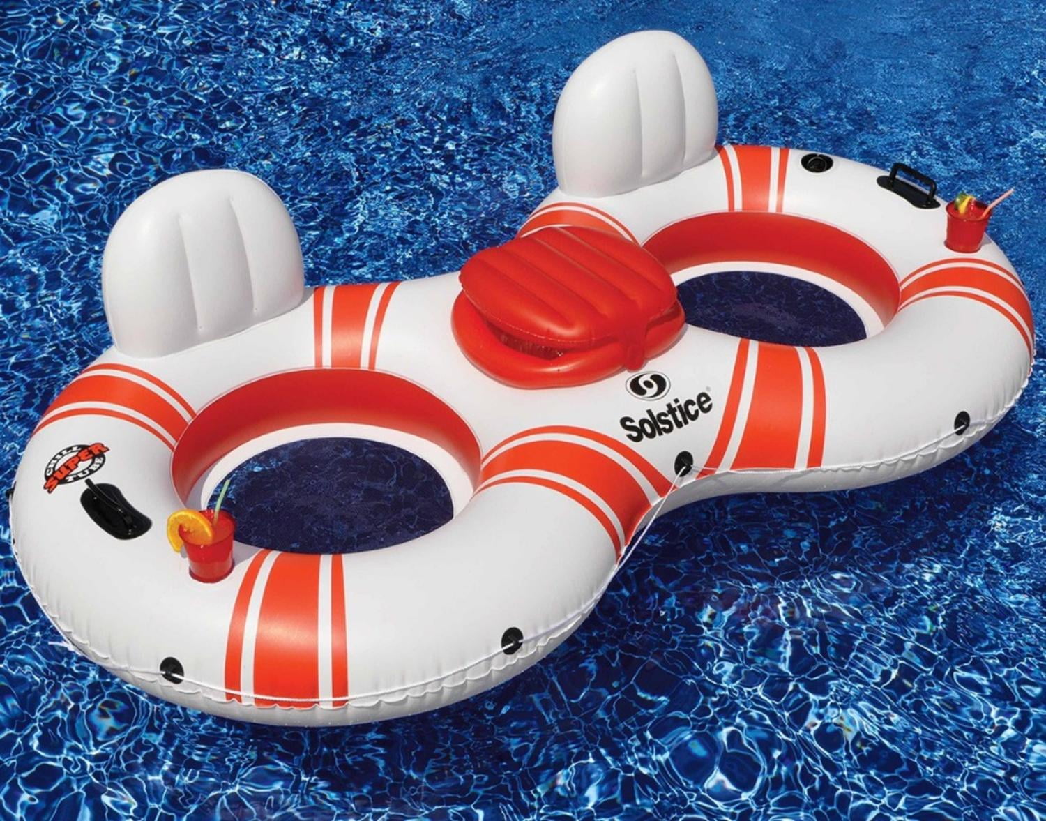 float with cooler