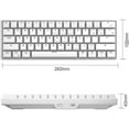thumbnail image 2 of Clavier Mécanique Rétroéclairé Rgb, Anti-ghosting avec Batterie Longue Durée et Usb-c Détachable, 2 of 5