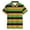 tshirts 38# Multicolour, variant on oqasdz Carnival Boys Striped Polo Shirt with Buttons Elegant Collar and Pocket Dress Top for Teenagers Lightweight Soft Durable Casual Outdoor