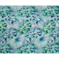thumbnail image 5 of oneOone Polyester Spandex Teal Green Fabric Floral Diy Clothing Quilting Fabric Print Fabric By Yard 56 Inch Wide-5Q, 5 of 6