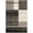 Brown, variant on Rug Branch Contemporary Mid-Century Modern  Grey Black Indoor Area Rug - 4x6