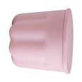 thumbnail image 2 of Taza limpiadora de brochas de maquillaje, multifuncional, segura, de polipropileno y TPR, con rejilla de secado, color rosa, 2 of 10