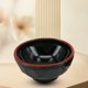 thumbnail image 1 of Cuenco pequeño Hesroicy negro, tacto cómodo, proporción 1/12, cuenco de sopa de simulación para casa de muñecas, accesorios de tiro, 1 of 8