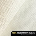 thumbnail image 3 of IC ICLOVER 8' x 8' x 8' Sun Shade Sail Canopy Triangle UV Block Sunshade for Outdoor Patio Garden Carport Backyard - Cream, 3 of 8