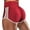 Red, variant on Tejiojio Fall Clearance Women Basic Slip Bike Shorts Compression Workout Leggings Yoga Shorts Pants
