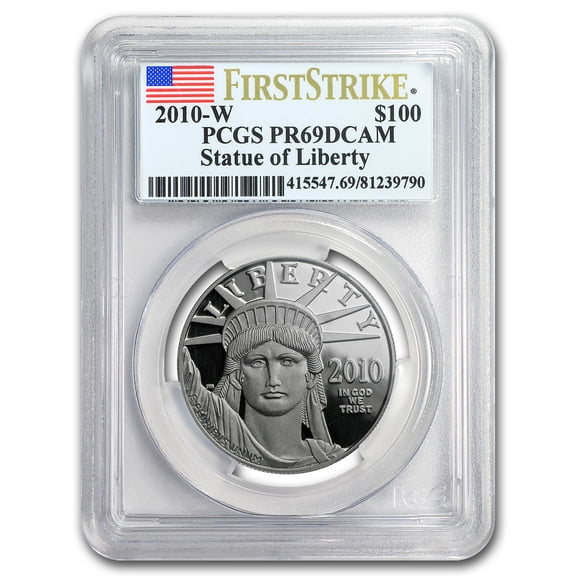 2010-W 1 oz Proof American Platinum Eagle PR-69 PCGS (FS)