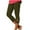 Green, variant on Womens Gym Leggings Capri Ultra Thin Trendy Fitted Cutout Yoga Cropped Pants Spandex Elastic Mid Rise 3/4 Length Cropped Pants Solid Trousers for Ladies Activewear Vacation Green