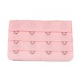 thumbnail image 2 of Extension Strap Bra Extenders Buckle 4 Hook Breathable Practical Accessories Adjustable Replacement 3 Rows Underwear light shrimp red, 2 of 5