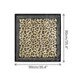 thumbnail image 3 of INSPIRE CHIC Women Leopard Print Square Scarf 35" Large Satin Silky Head Wrap Neck Scarves Bandanas Khaki 90x90cm/35.4x35.4inchs, 3 of 6