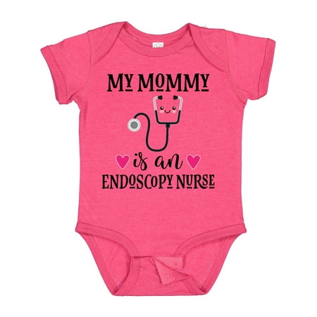 

Inktastic Endoscopy Nurse Mommy Gift Baby Girl Bodysuit