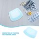 thumbnail image 3 of Hytrove 2Ud Bolsa Transparente Para Medicinas De Silicona Reutilizable Con Hermético Para Viajar, 3 of 8