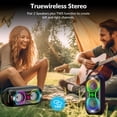 thumbnail image 4 of Altavoz Bluetooth Halokin DF-720 40 W 120 dB Luces LED, 4 of 9