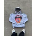 thumbnail image 5 of 2024 Summer New Fashion Big Lips Printed Oversized Hoodie Men's Y2K Street Hip Hop Harajuku Loose Long Sleeve Pullover Women's, 5 of 6