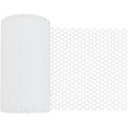 thumbnail image 1 of 16.4Ftx8 Inch White Plastic Chicken Wire Fence Mesh Poultry Fencing with Cable Tie Protective Fence Net Fencing Wire Plastic Mesh Anti-Fall Net for Gardening Floral Chicken Netting, 1 of 9
