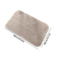 cuyhtdup Bathroom Rugs Memory Foam Water Absorption Bath Mat Soft, Comfortable and Non Slip Bath