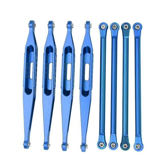 RC Upper Lower Trailing Arms,Aluminum Alloy RC Suspension Arm Link Lever for LOSI 1/8 LMT RC Car