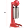 thumbnail image 4 of Miumaeov Electric Milkshake Maker, 500ml Capacity, 2-Speed, Drink Mixer, Red, 4 of 9
