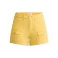 thumbnail image 5 of Time and Tru Women's Utility Shorts, 4" Inseam, Sizes 0-22, 5 of 5