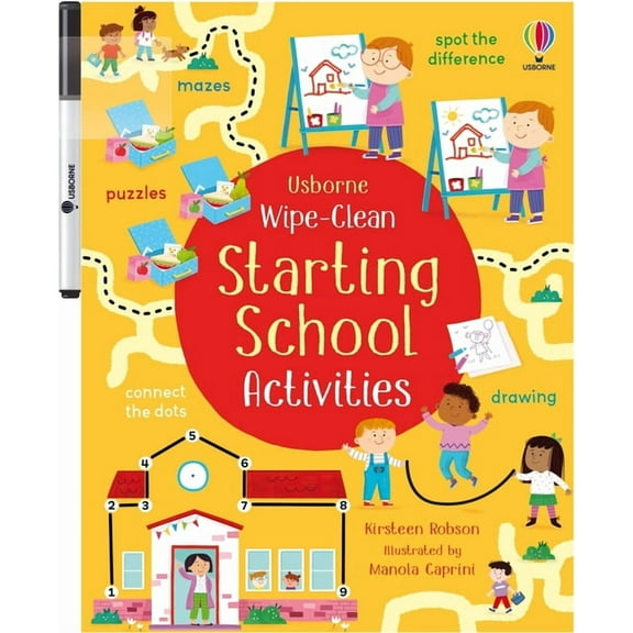 Wipe-Clean Activities Wipe-Clean Starting School Activities, (Paperback)