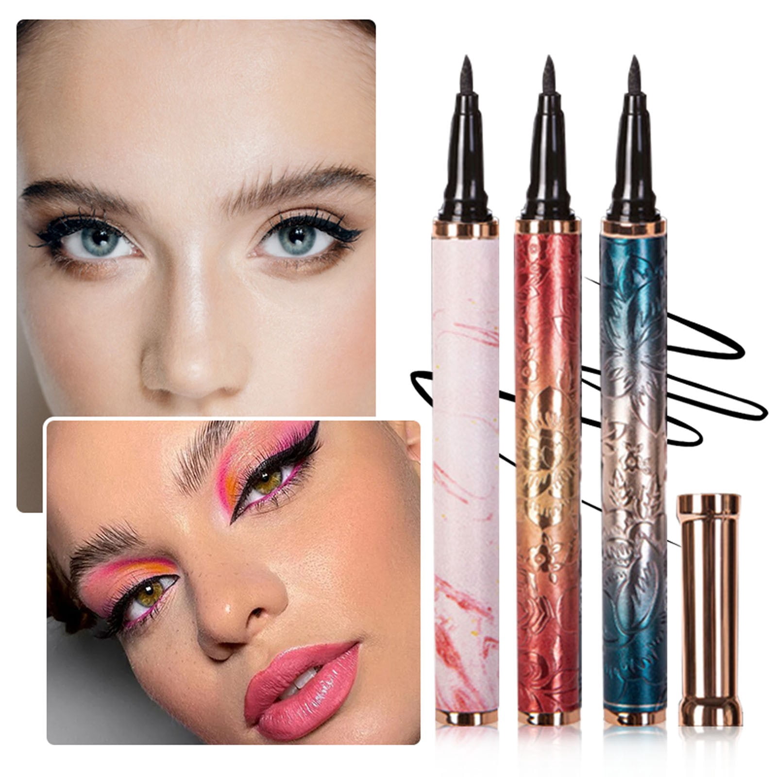 Geller Real Deal Concealer Zip N Fit Liner Face Crayons Makeup Highlighter Eye Pencil Miss A Makeup Highlighter Wand Classic Pro Color Liners for Eyes under Eye Stickers Milk Pencil Shadow Line Friday