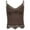 Womens Style1-Coffee Bras, variant on Camisole Tops for Women Lace Cami V-Neck Soft Comfy Slim-Fit Tank Tops Sleeveless Spaghetti Strap Ribbed Undershirts Solid Color Wireless Lace Push Up Camisole Everyday Underwear Army Green Xl