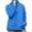 Blue, variant on ZHOUCHANKIDS Rain Jacket Women Windbreaker Hooded Jackets Sun Protection Lightweight Jacket Packable Waterproof Rain Coat Hiking Grey M