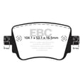thumbnail image 5 of EBC Brakes Greenstuff 2000 Series Sport Brake Pad Set, 5 of 10