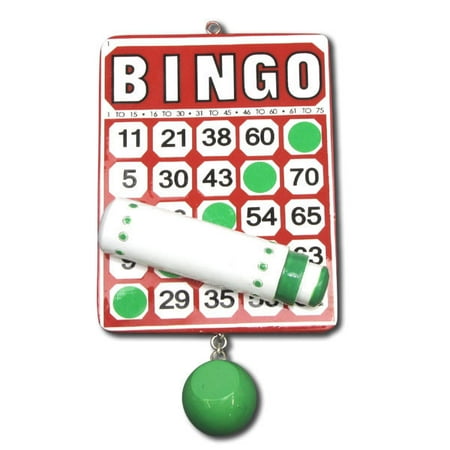 bingo red personalized christmas ornament do it yourself bingo red personalized christmas ornament do it yourself