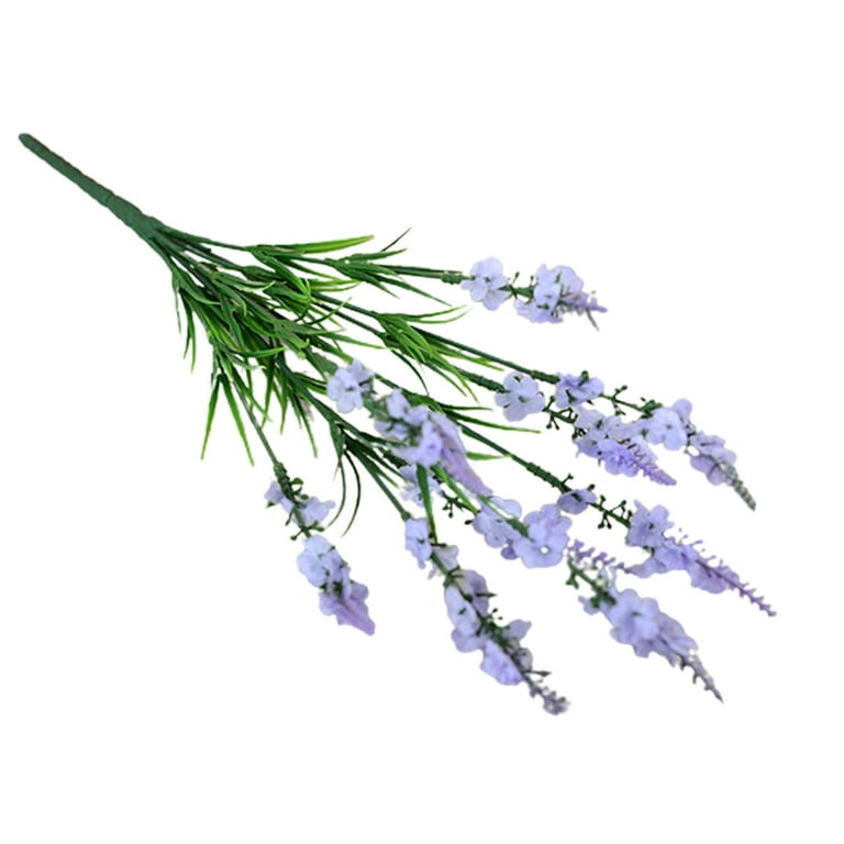 Artificial Lavender Plant Silk Flowers Wedding Decor Table Centerpieces 
