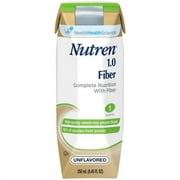 Nestle Nutren 1.0 Fiber Tube Feeding Formula, Unflavored, 8.45 oz Carton, 24 Ct