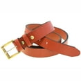 thumbnail image 4 of Orion Leather 1 1/4" Chestnut English Bridle Leather Belt Nickel-Free, 4 of 4