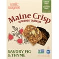 thumbnail image 3 of Better with Buckwheat Snackable Maine Crisps Savory Fig & Thyme Crackers 4.0 oz, 3 of 4