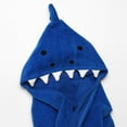 thumbnail image 2 of Mainstays Kids Hooded Towel, Shark, 2 of 6