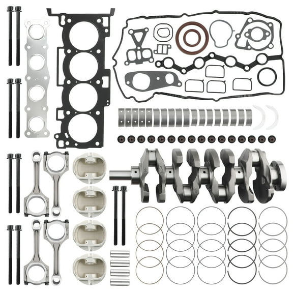 maXpeedingrods Engine Rebuild Overhaul Kit with/Crankshaft Connecting Rods Replacement for Hyundai Sonata Tucson Kia Optima Sportage 2.4L G4KE Engine
