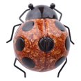 thumbnail image 2 of Tooarts Ladybug Wall Decoration Decoración de hierro de dibujos animados de mariquitas Tooarts escultura de hierro, 2 of 6