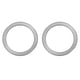 thumbnail image 1 of Sticker de anillo magnético universal de metal Uxcell, cargador inalámbrico, anillos magnéticos de 56x1 mm (ODxT) para funda de teléfono para todos los celulares, paquete de 2, gris, 1 of 6