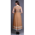 thumbnail image 4 of Bimba Kurti Indien Floral Pêche Clair pour Femmes Tenue de Soirée Robe Anarkali Kurti Sans Manches Petite, 4 of 6