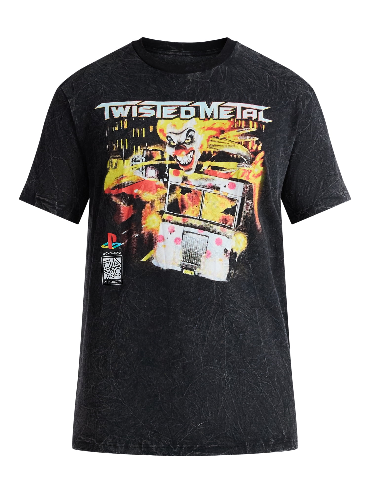 PlayStation, Men's & Big Men's Graphic T-Shirt, Twisted Metal, Sizes S-3XL